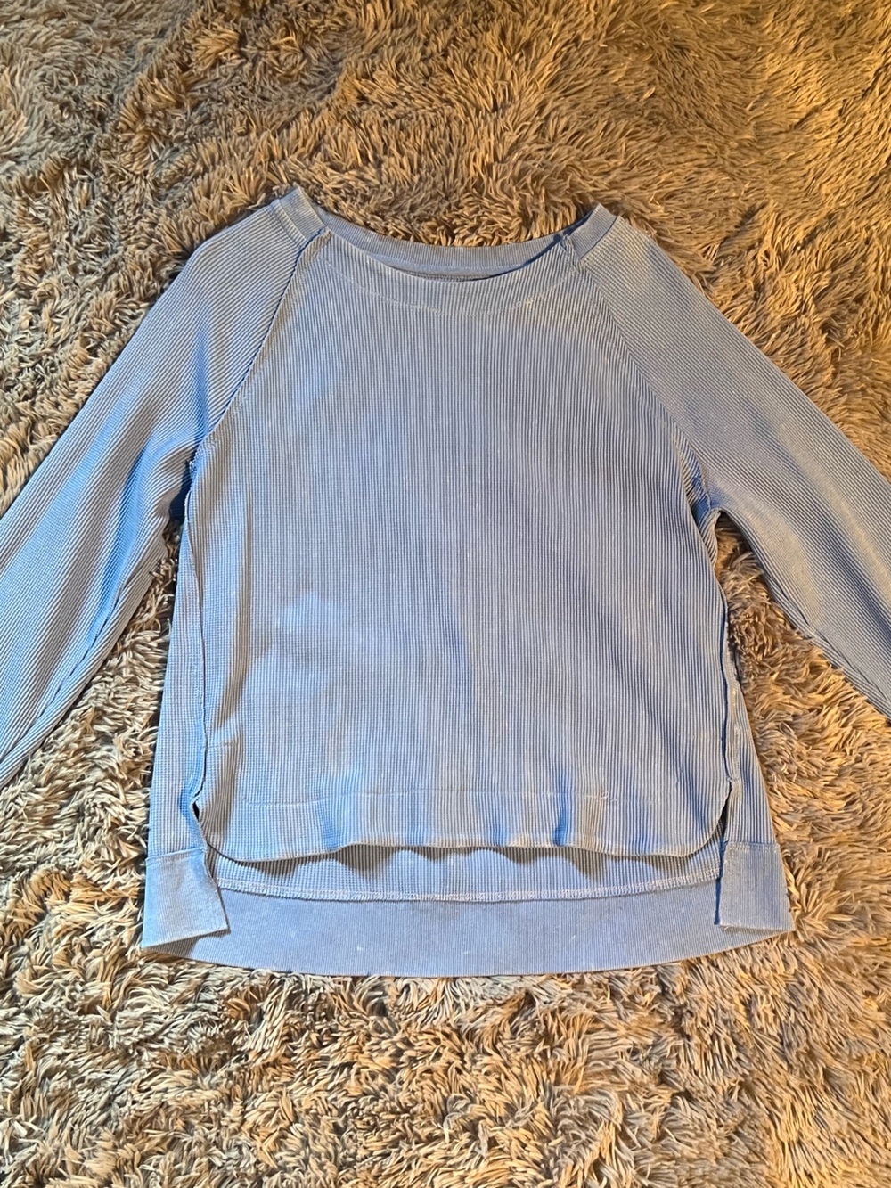 Light Blue Women's Crewneck Sweater